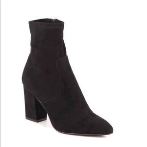 Steve Madden Black Ankle Booties